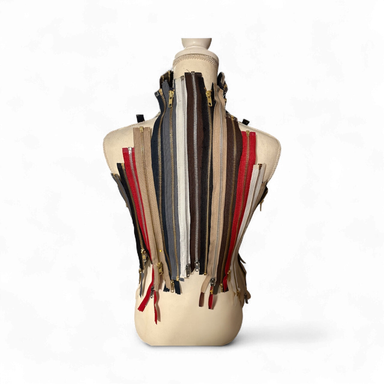 Exalté Cropped Zipper Top